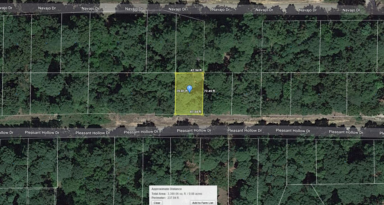 Pleasant Hollow Drive, Avinger, TX 75630