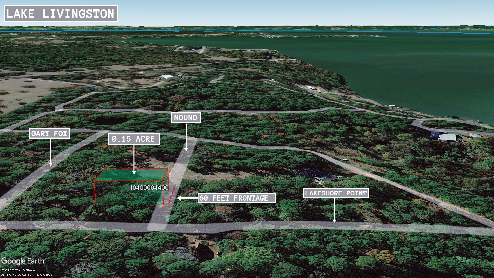 I0400004400 0.15 Acre Mound, Livingston, TX 77351 Land Direct USA