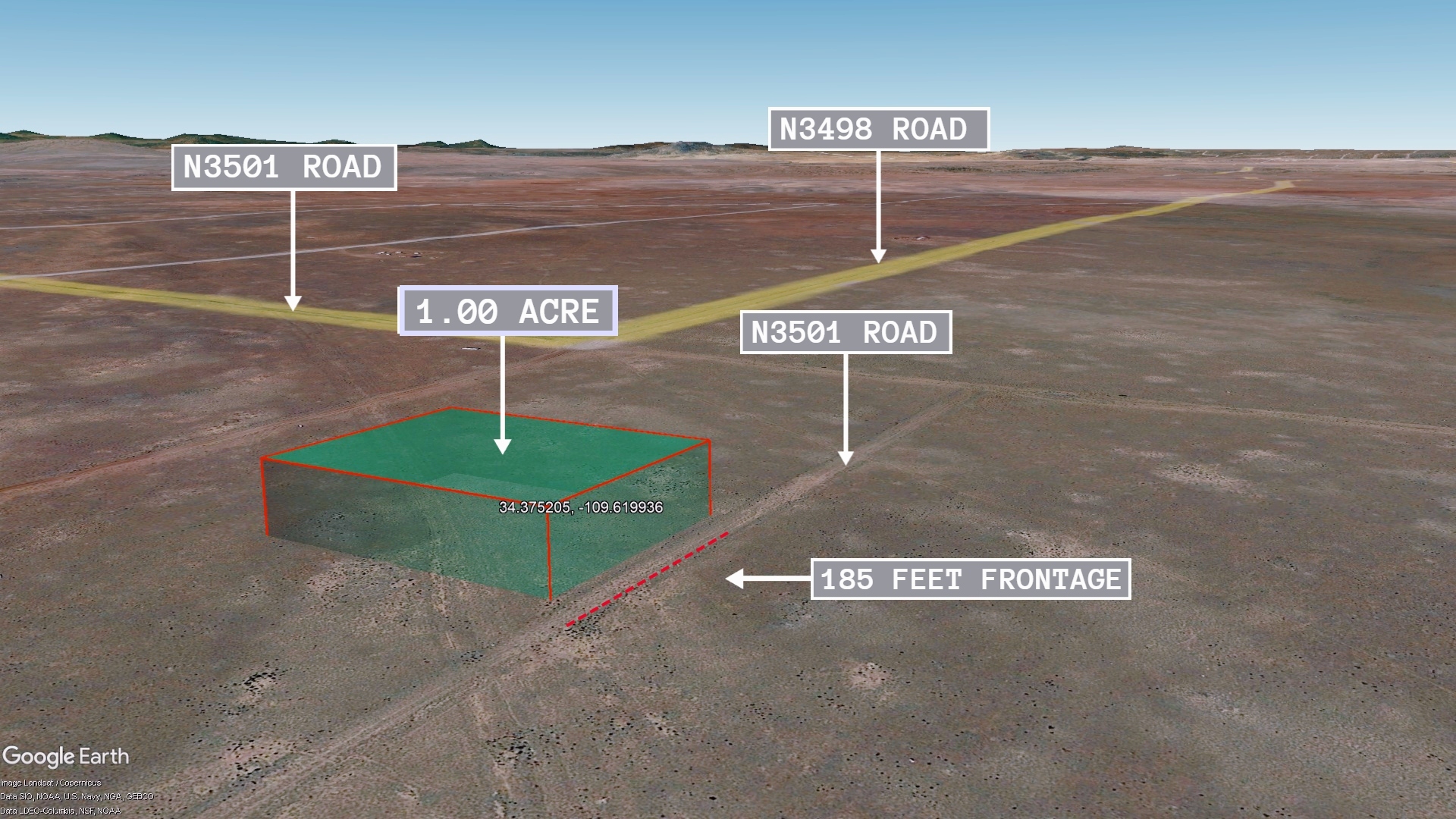 County Road N3501, Concho, AZ 85924