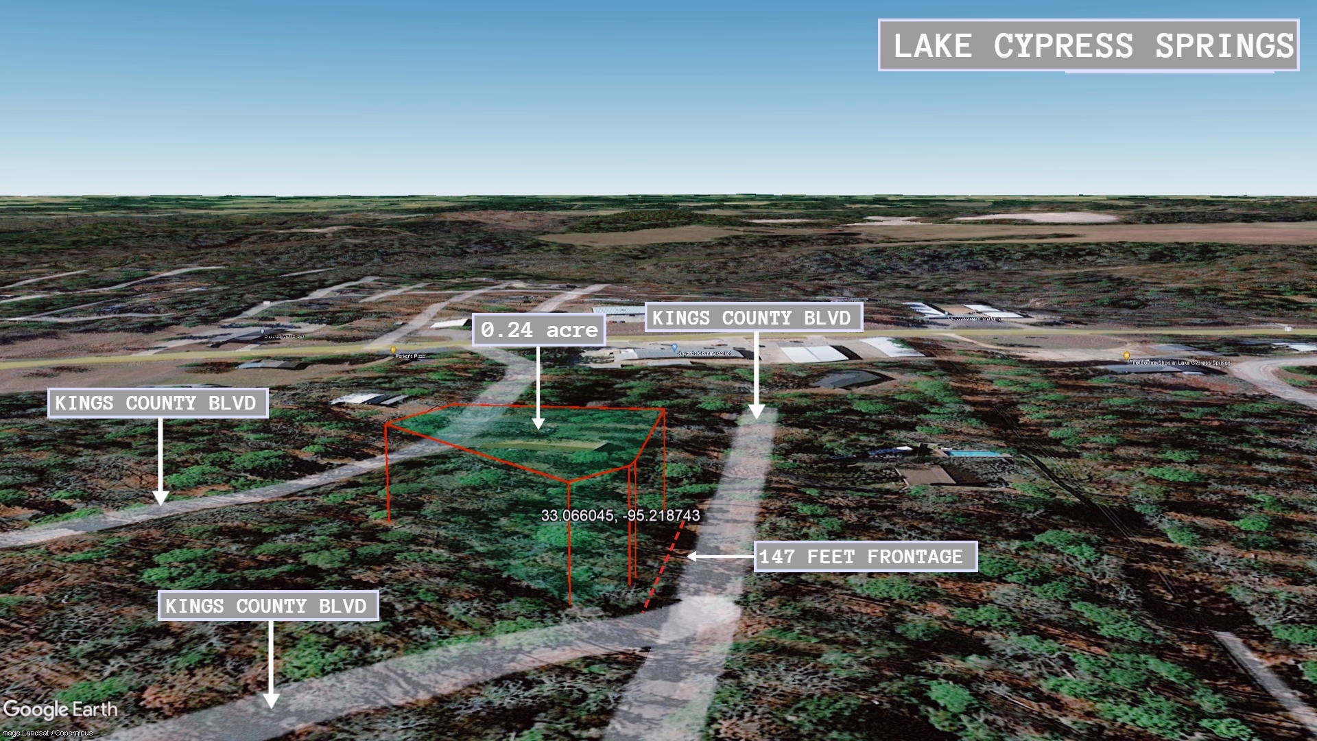 Kings Country Blvd, Scroggins, TX 75480