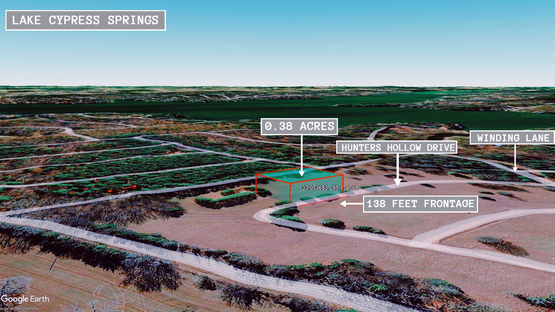 Hunters Hollow Drive, Mount Vernon, TX 75457