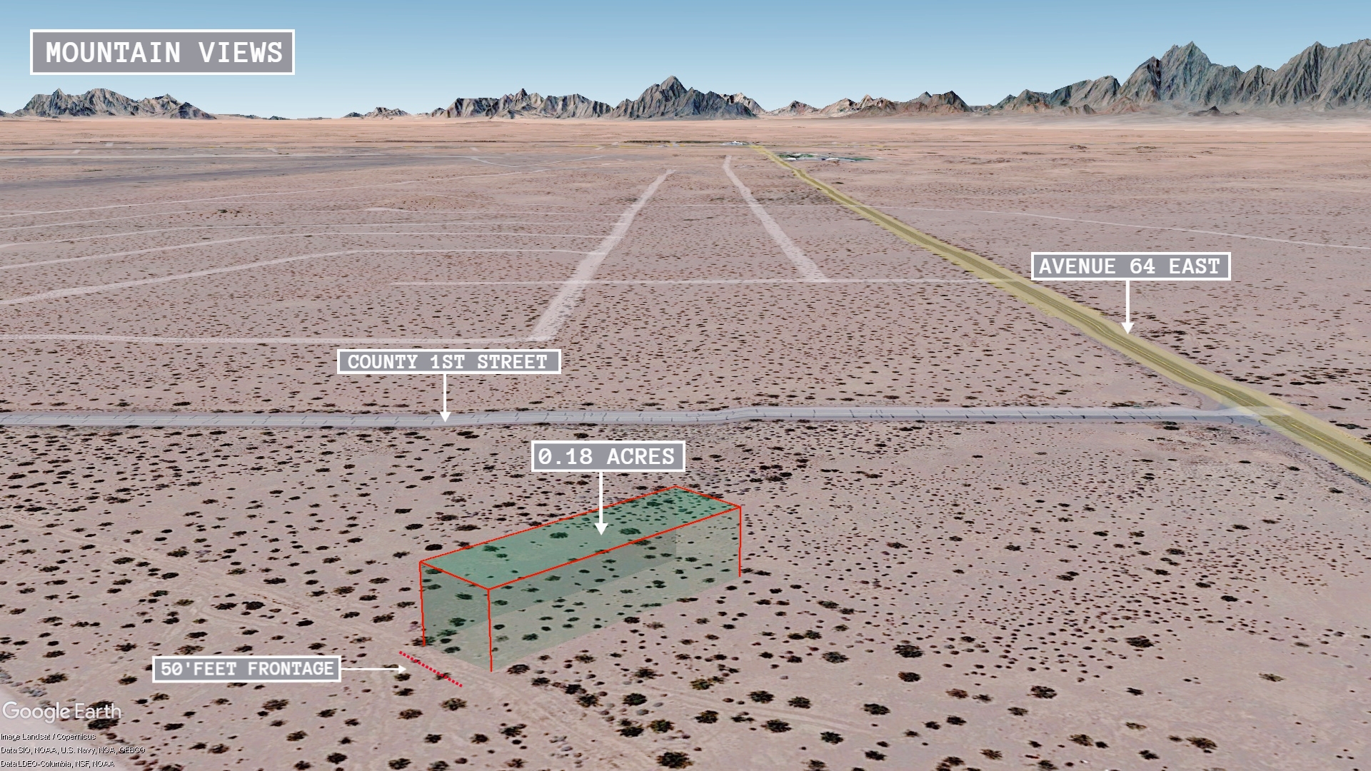 County 1st Street North, Dateland, AZ 85333