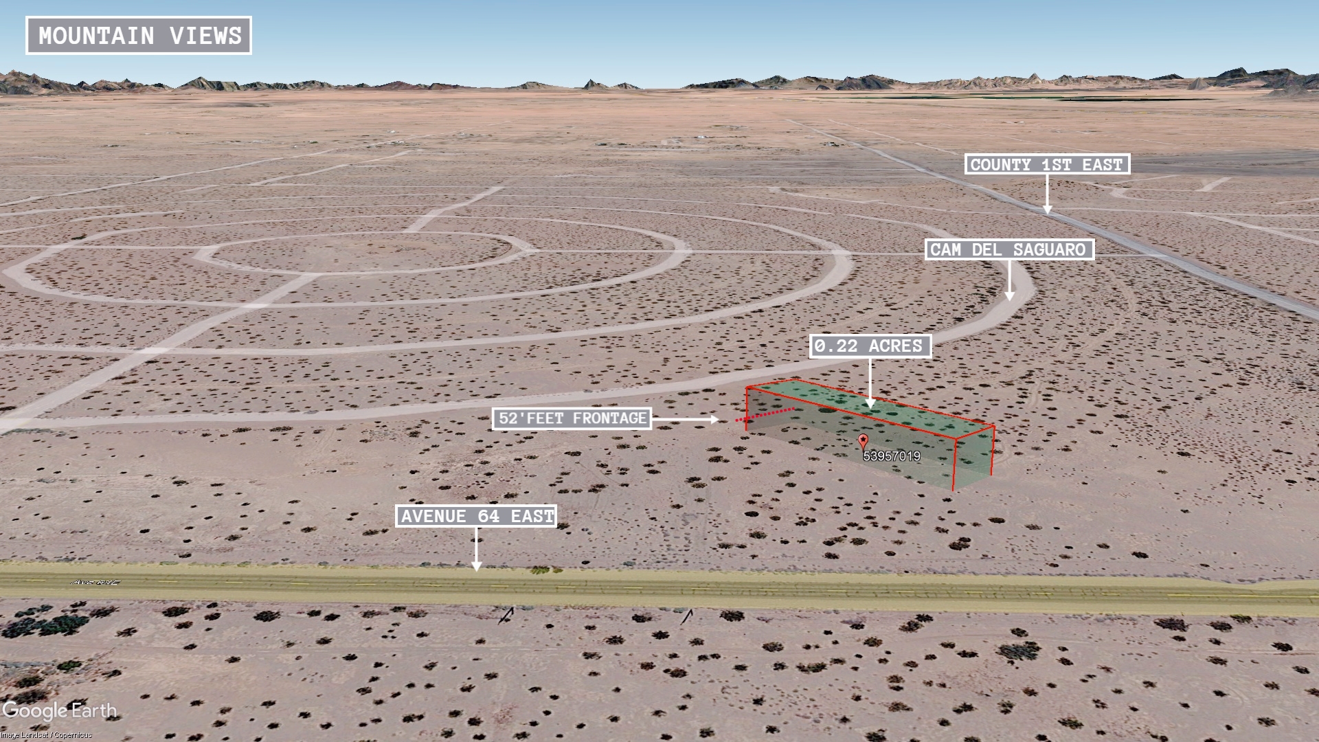 County 1st Street North, Dateland, AZ 85333