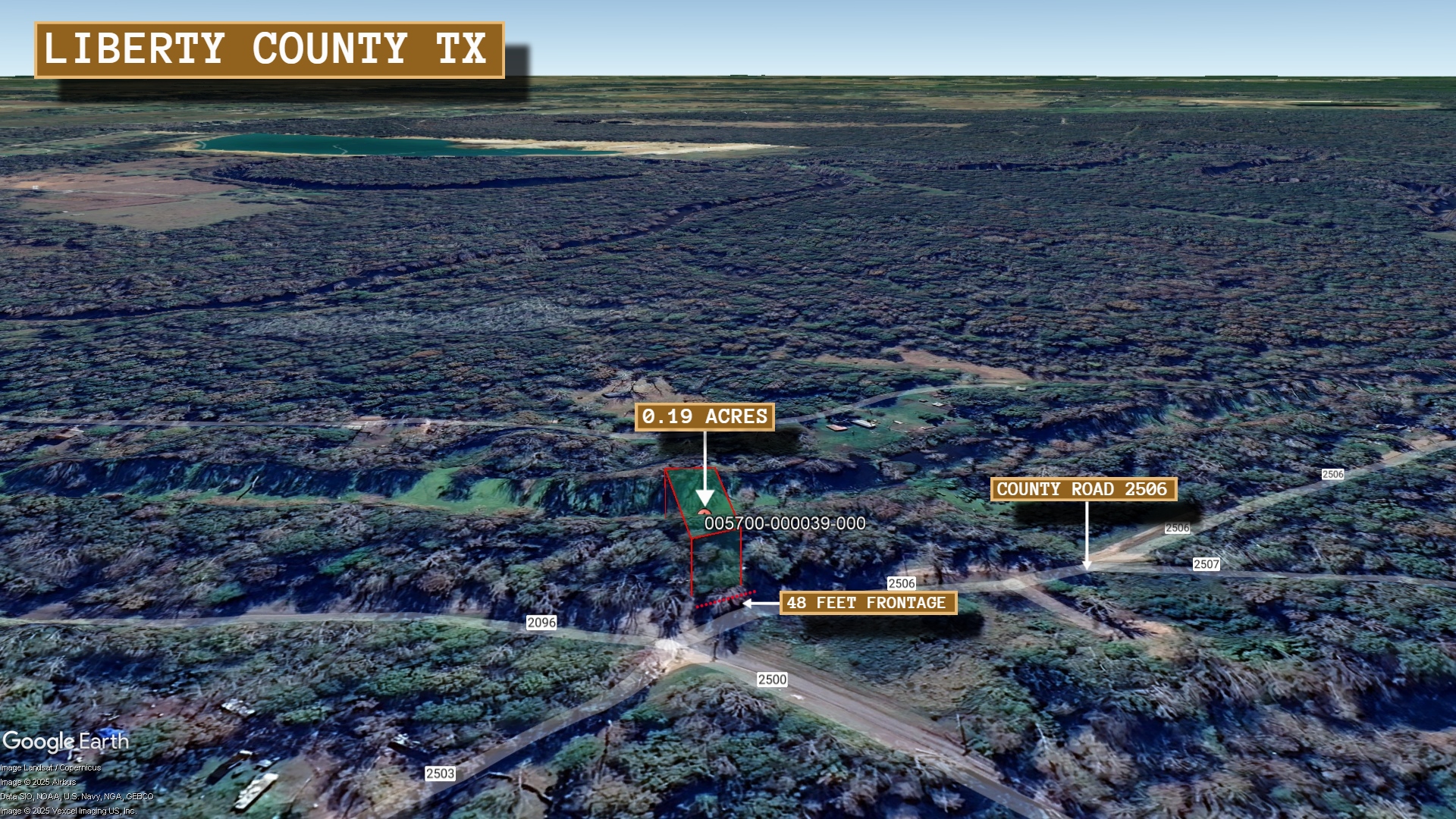 County Road 2506, Liberty, TX 77575