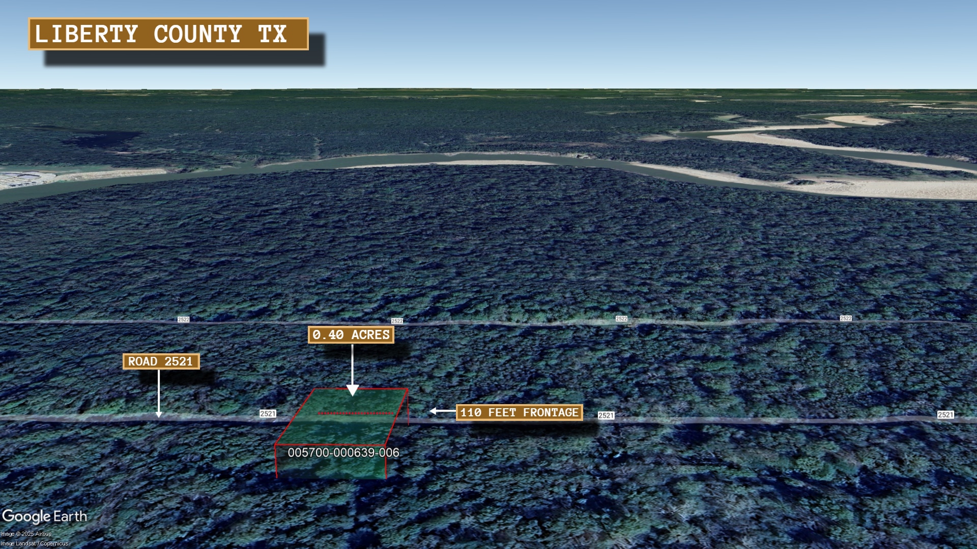 County Road 2521, Liberty, TX 77575